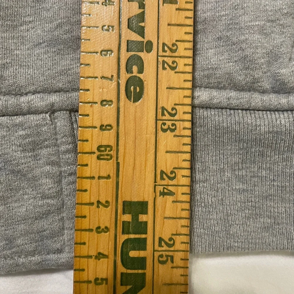 Polo Ralph Lauren Track Jacket Mens M Gray Full Zip Stripe Fleece Sweatshirt